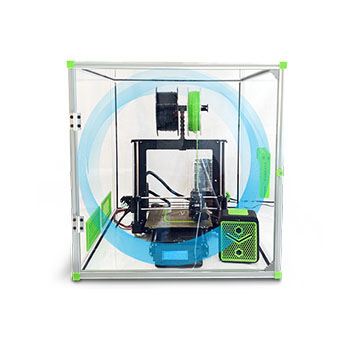 caisson avec AlveoONE poru le recyclage de l'air