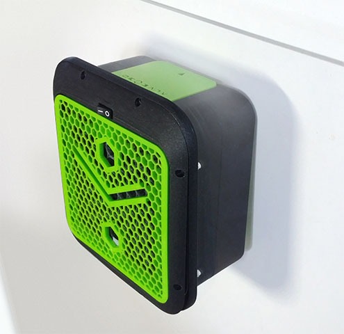 alveoONE étape 1 fixation sur panneau