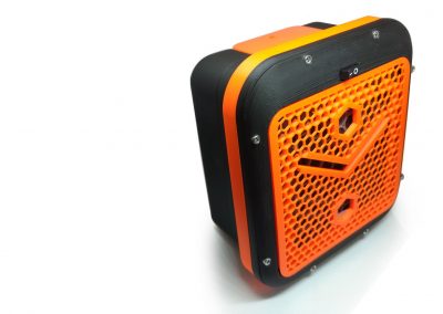 alveoONE noir et orange PETG