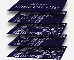 interface du programme de la carte de contrôle V2