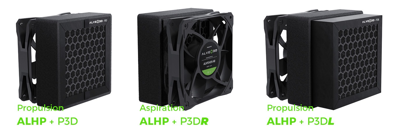 couple filtre et ventilateur