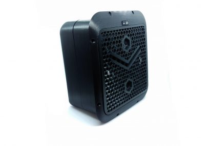 alveoONE noir sur fond blanc