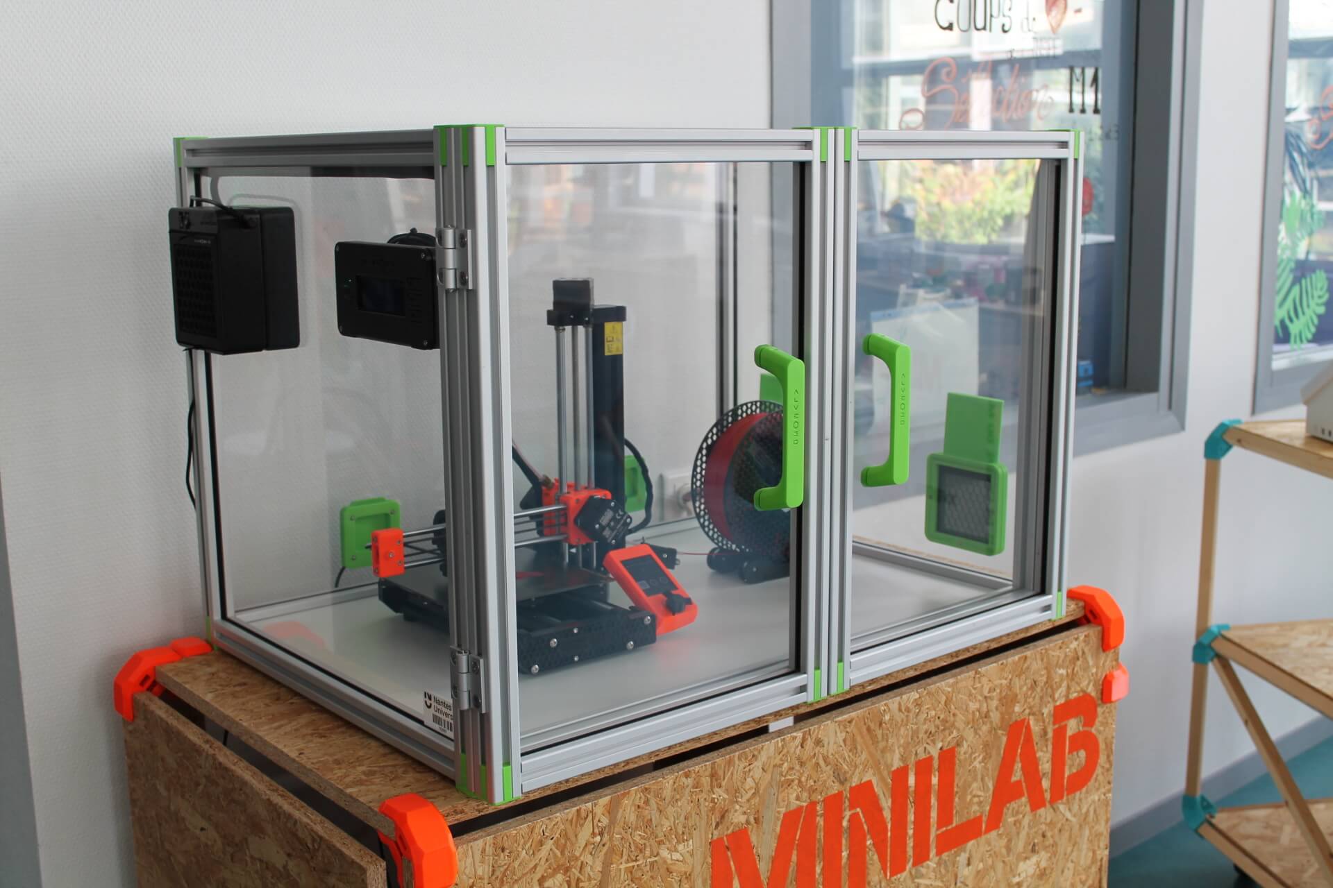 caisson sur mesure alveo3D pour prusa machine caisson sur mesure alveo3D pour prusa machine