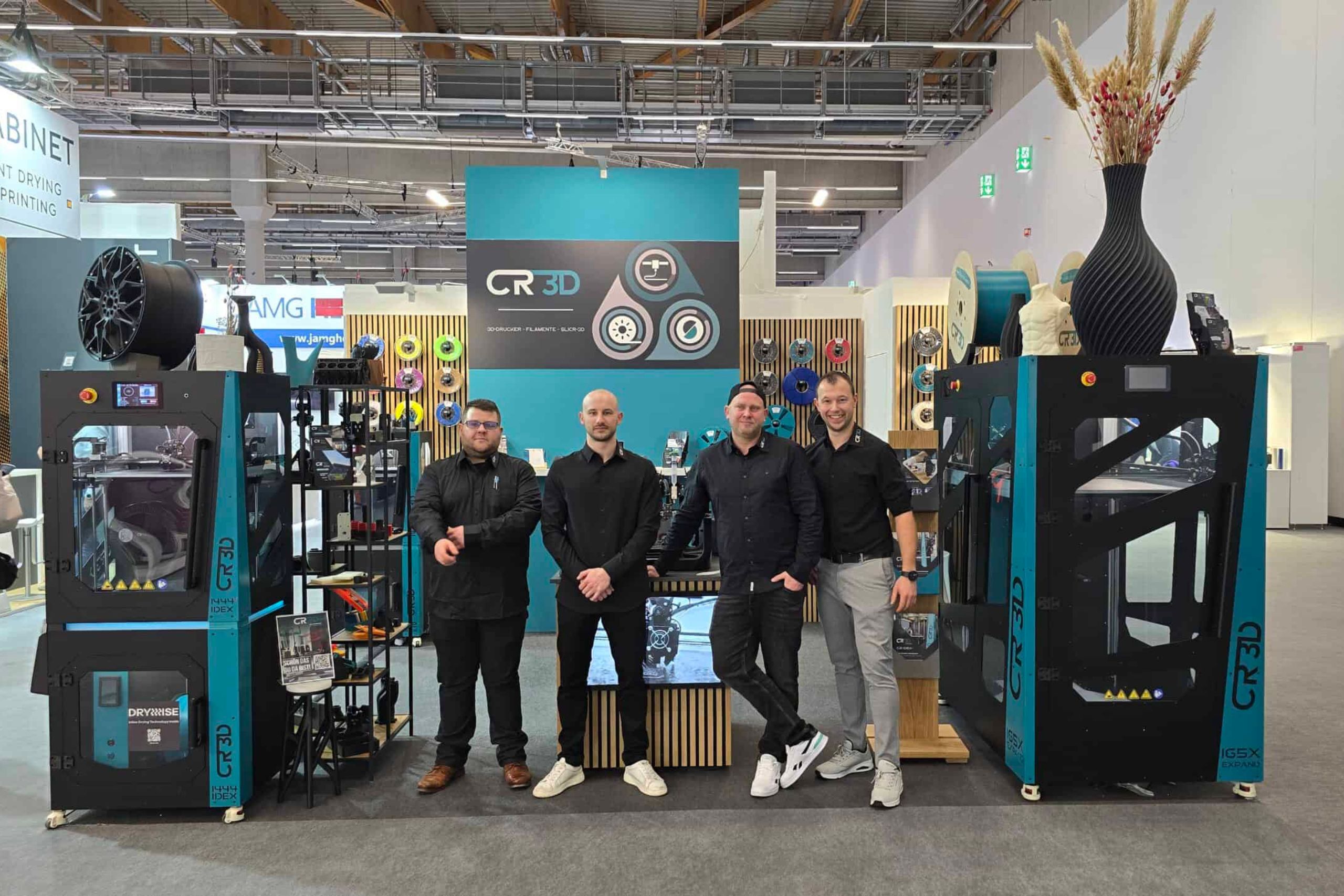CR 3D team at Formnext L'équipe CR 3D de Formnext