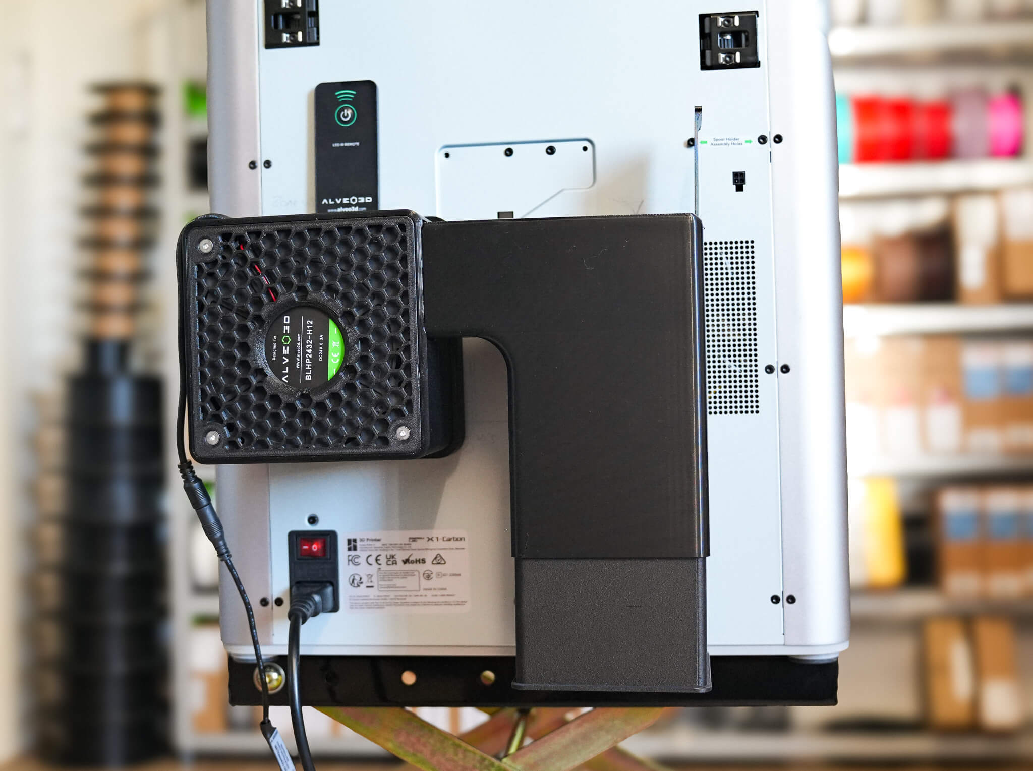 Version XL – Système de filtration pour Bambu Lab X1C