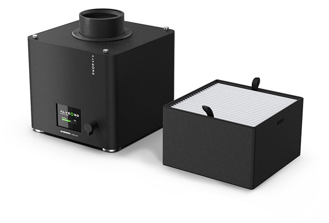 alveoPro avec le filtre M100