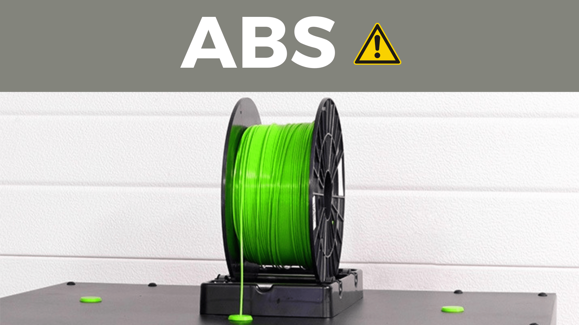 Plastique ABS toxicité ABS filament fume risk