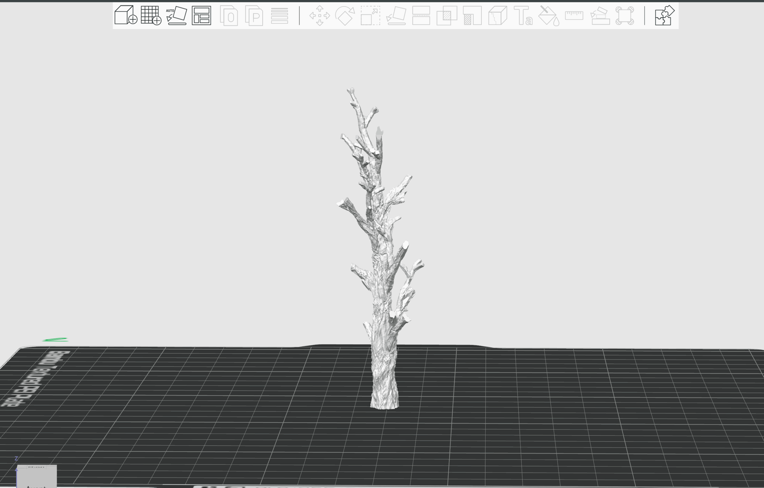 Arbre mort modélisation 3D