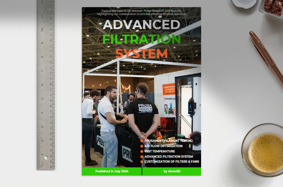 case study alveo3D with Prusa research