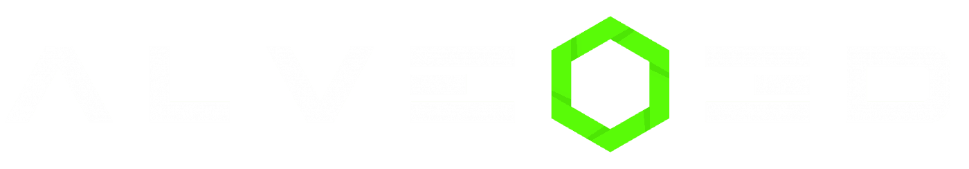 logo blanc et vert sur fond transparent