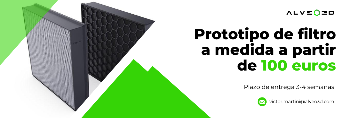 Prototipo de filtro a medida a partir de 100 euros Prototipo de filtro a medida a partir de 100 euros