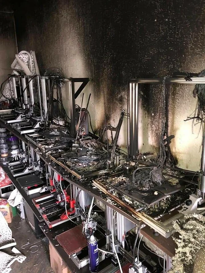 Fire 3D printer case